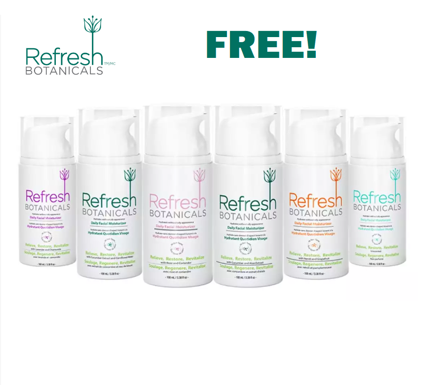 Image FREE Refresh Botanicals Organic Skincare Products