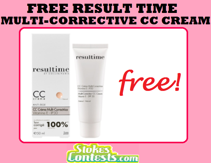 Image FREE Result Time Multi-Corrective CC Cream