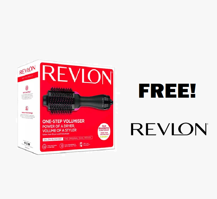 Freebie FREE Revlon Electric Hair Brush 