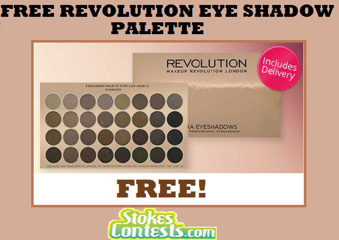 Image FREE Revolution Eye Shadow Palette