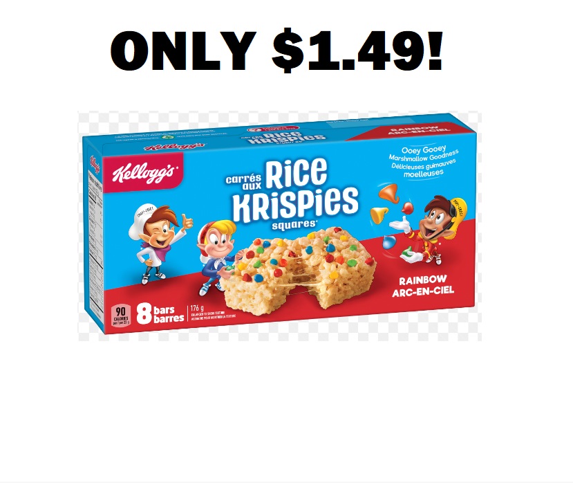Image Rice Krispies Squares for ONLY $1.49