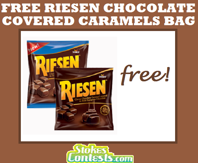 Image FREE Bag of RIESEN Chocolate Covered Caramels TODAY ONLY!