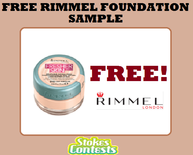 Image FREE Rimmel Foundation Sample