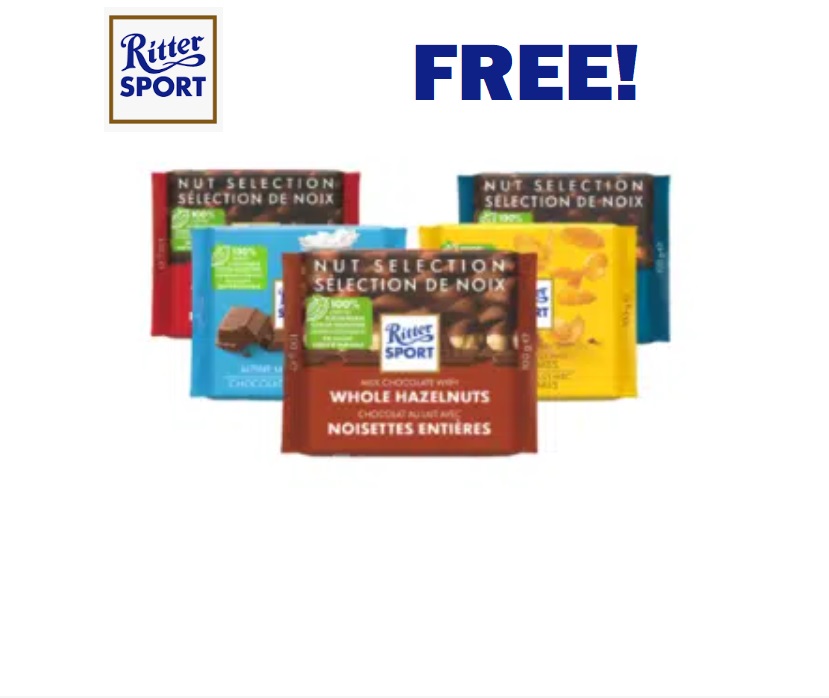 Image FREE Ritter Sport Chocolates