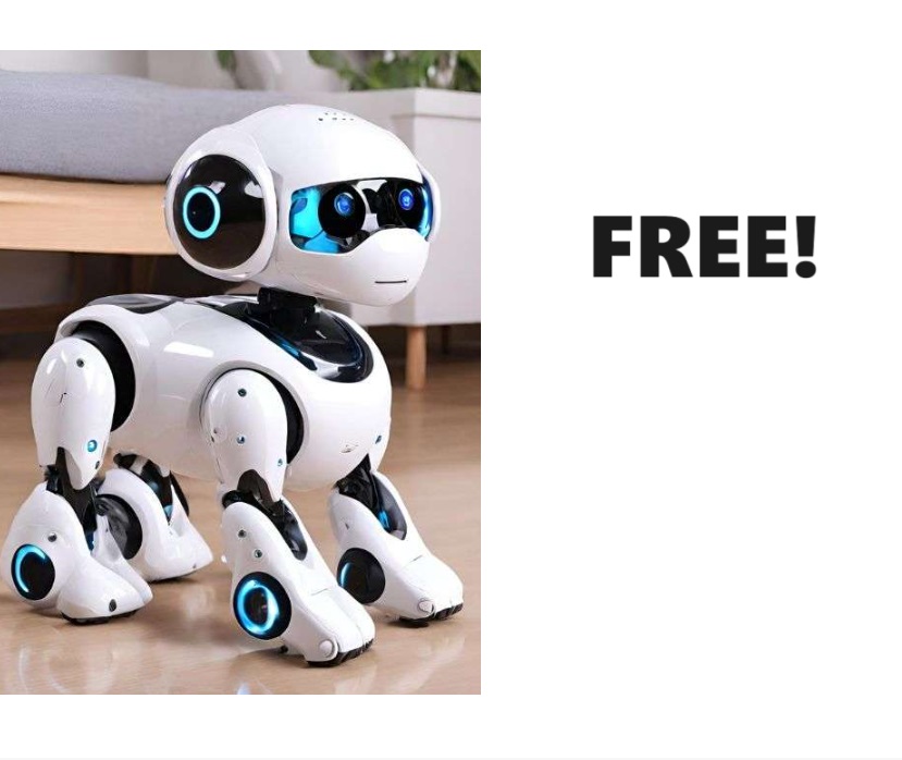 Image FREE Realistic Robot Pet Toy