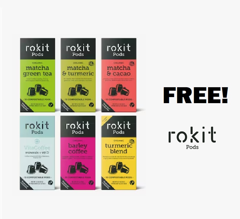 Image FREE Pack of Rokit Coffee Pods