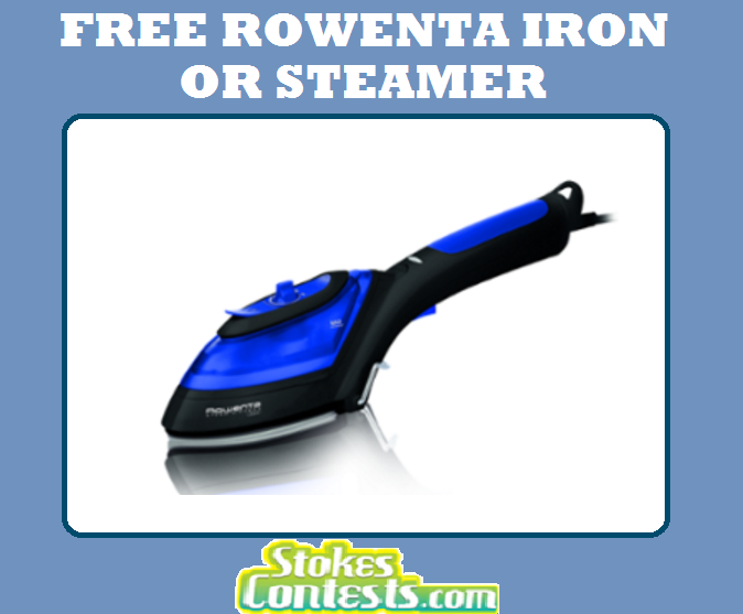 Image FREE Rowenta Iron or Steamer Testing Opportunity