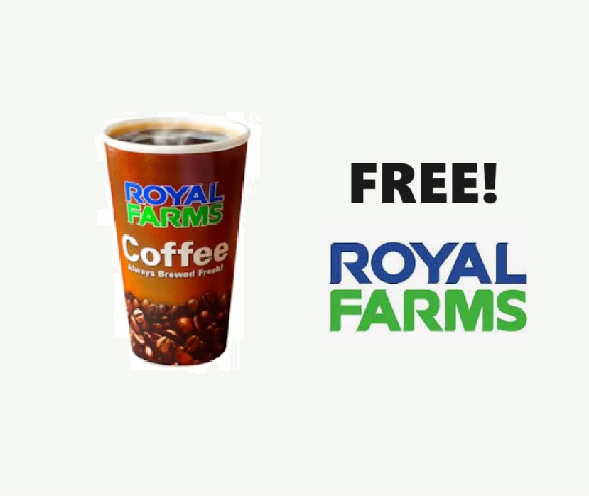 Image FREE Hot or Iced Coffee at Royal Farms! TODAY ONLY!