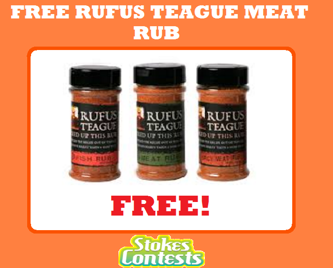 Image FREE Rufus Teague Meat Rub