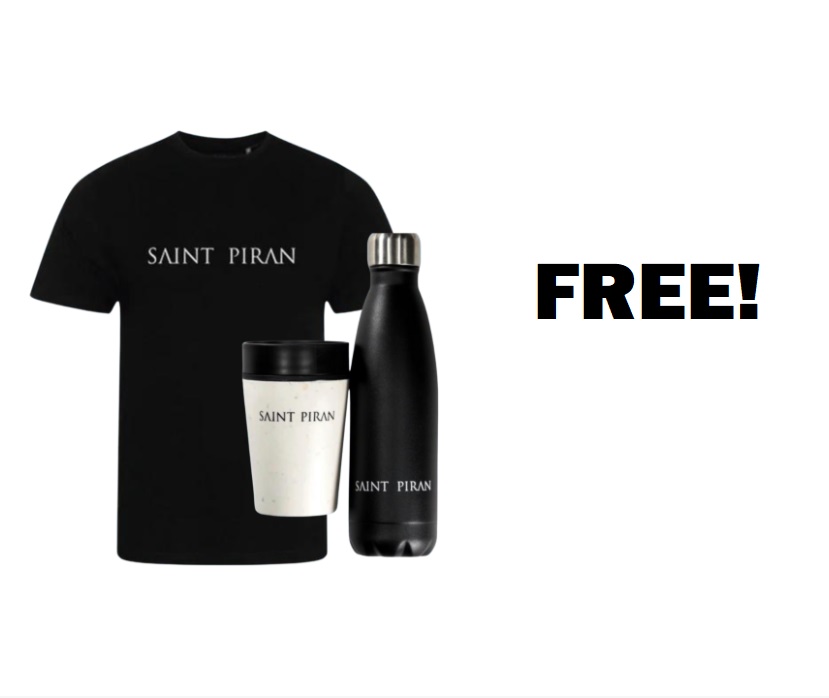 Image FREE Saint Piran T-Shirts, Water Bottles & MORE!