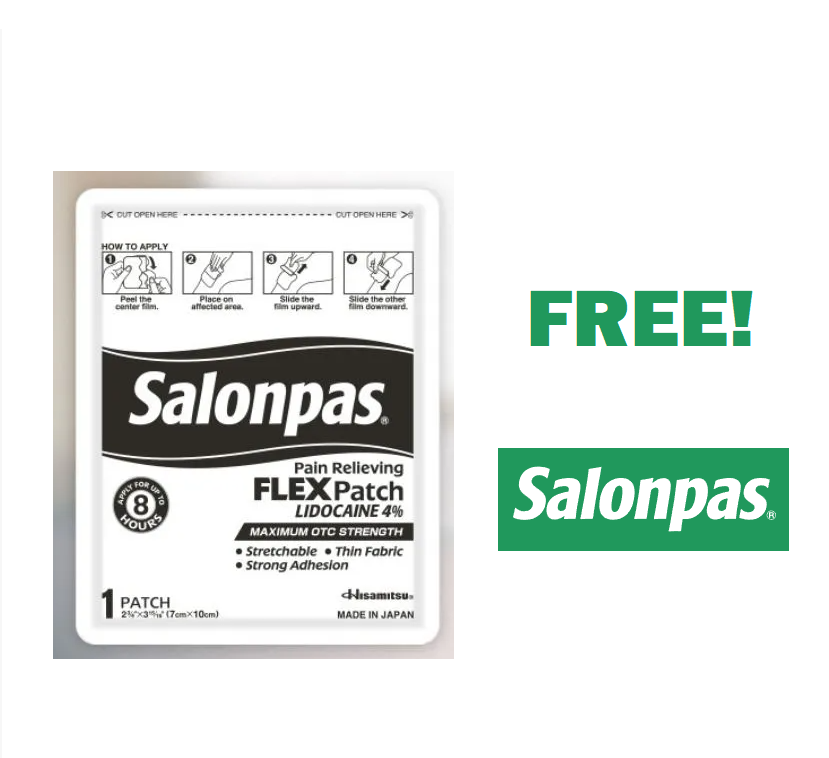 Image FREE Salonpas Flex Patch