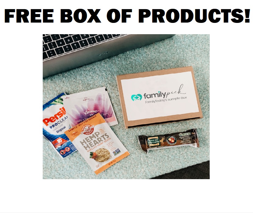 Image FREE BOX of Products from Nature Valley, Persil, Kleenex & MORE!