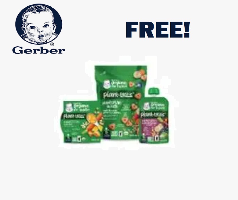 Image FREE Gerber Plant-Tastic Sample BOX