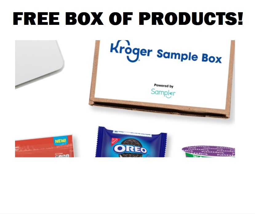 Image FREE BOX of Products from Kroger 