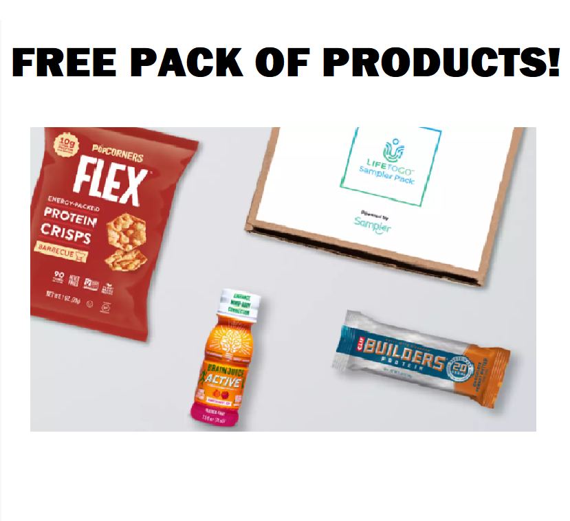 Image FREE LifeToGo Sampler Pack!