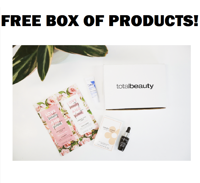 Image FREE Pack of Products from Total Beauty
