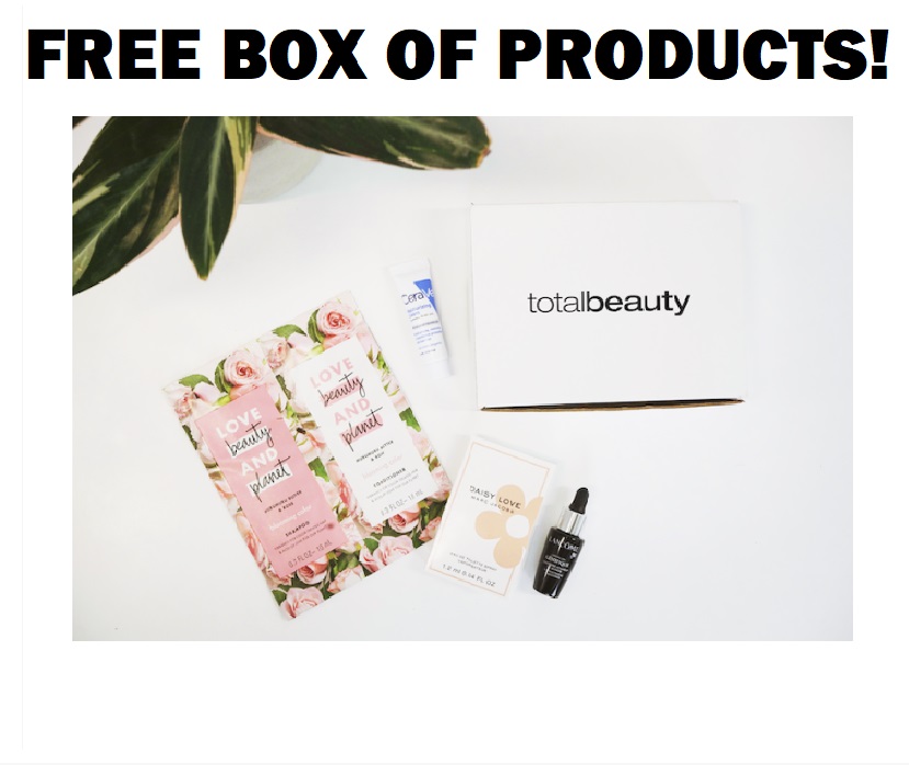 Image FREE BOX of Products from Total Beauty