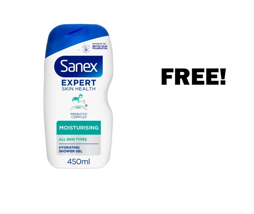 Image FREE Sanex Moisturising Shower Gel