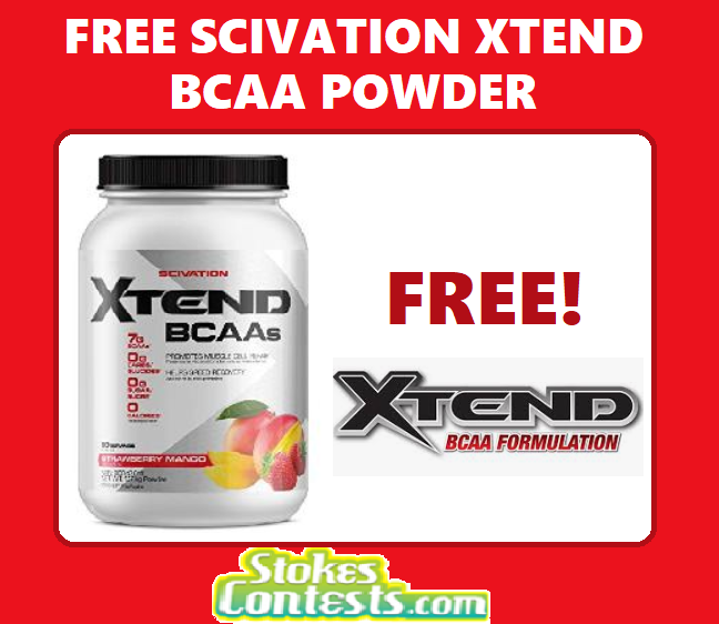 Image FREE Scivation Xtend BCAA Powder