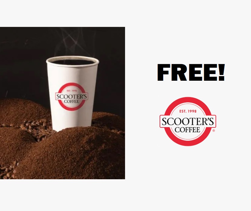 Image FREE ANY SIZE Fresh Brewed Coffee at Scooter’s EVERY DAY In September