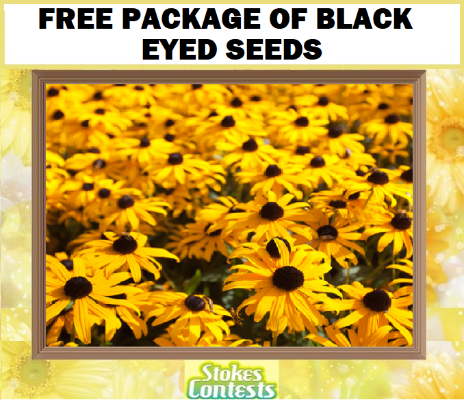 Image FREE Package of Black Eyed Seeds