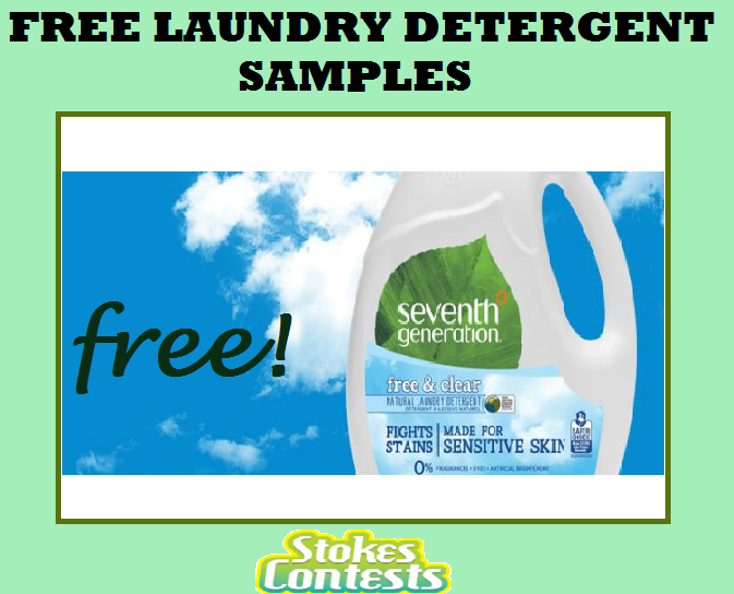 Image FREE Seventh Generation Laundry Detergent Samples