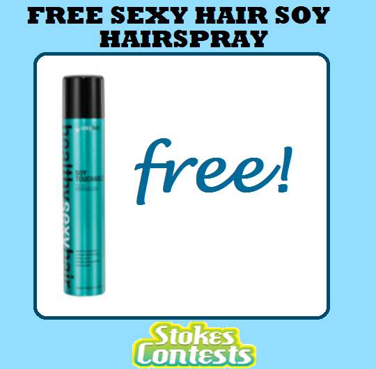 Image FREE Sexy Hair Soy Hairspray