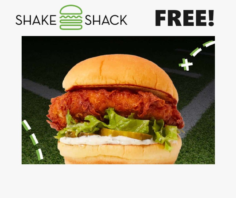 Image FREE Chicken Sandwiches at Shake Shack