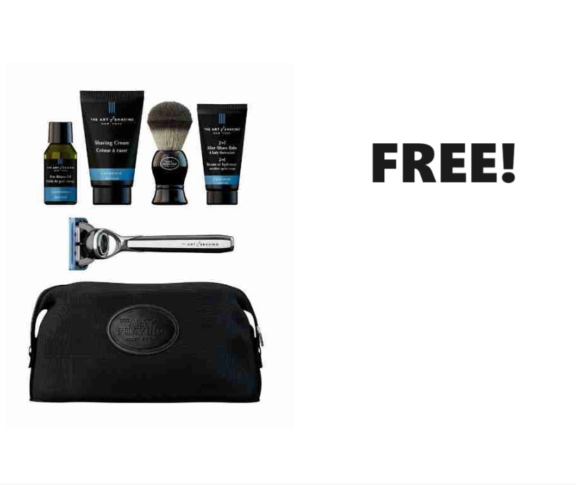 Image FREE Shave Kit! Shave Oil, Cream, Brush, After-Shave Balm, & Razor!