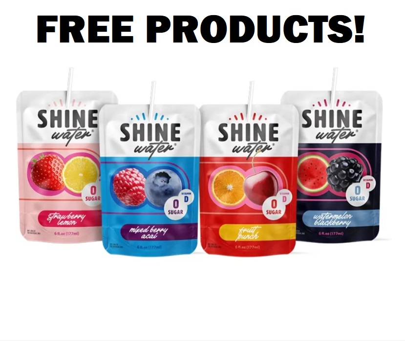 Image FREE Lip Balm, ShineWater Pouches & MORE!