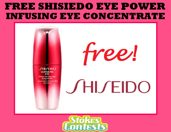 Image FREE Shiseido Infusing Eye Concentrate Sample