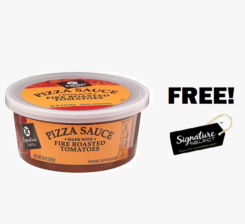 Image FREE Signature Cafe Pizza Sauce