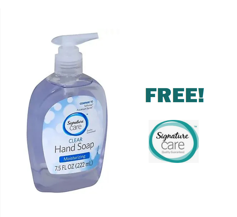 Image FREE Signature Care Liquid Hand Soap