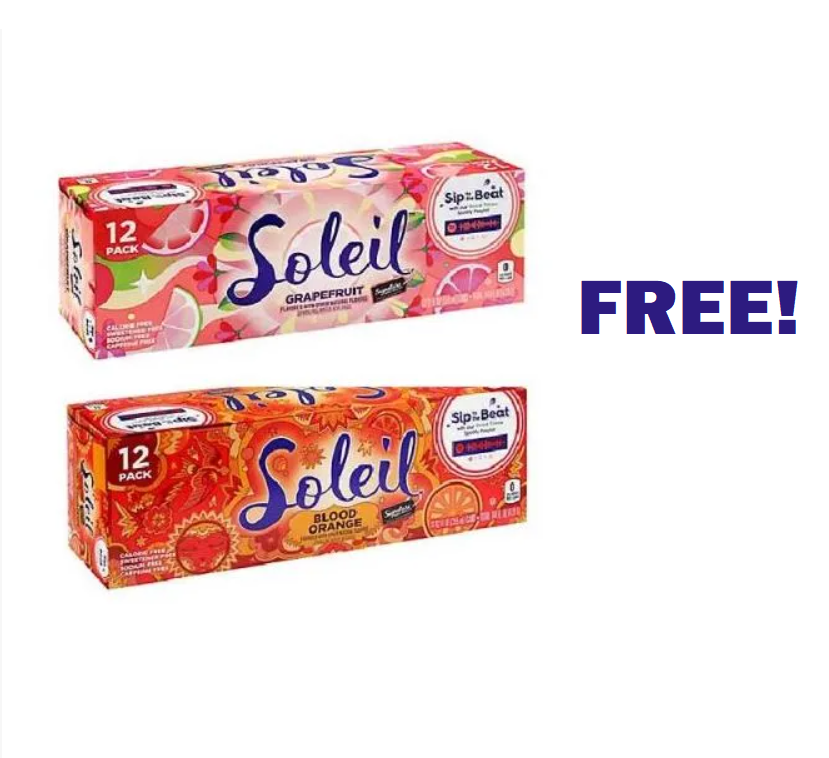 Image FREE Signature Select Soleil Sparkling Water 