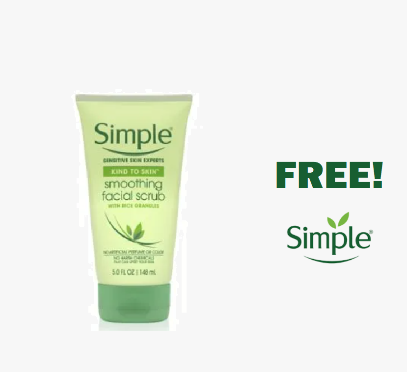 Image FREE Simple Smoothing Facial Scrub