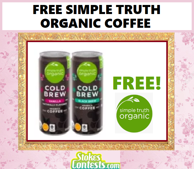 Image FREE Simple Truth ORGANIC Coffee TODAY ONLY!