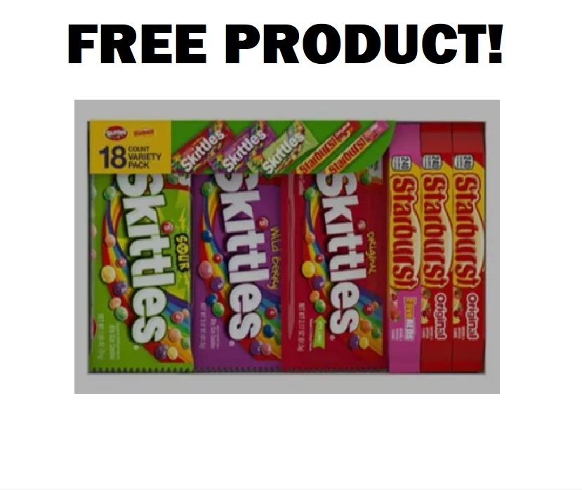 Image FREE Skittles & Starburst Candies