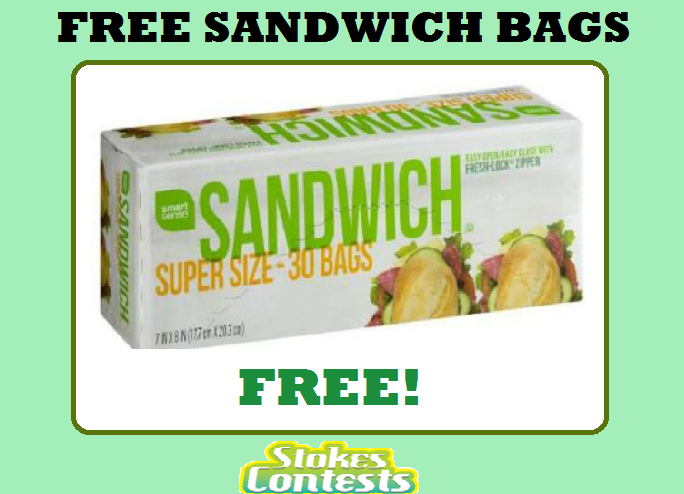 Image FREE Sandwich Bags TODAY ONLY!