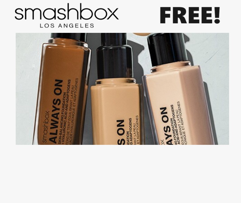 Image FREE Smashbox Always On Skin-Balancing Foundation