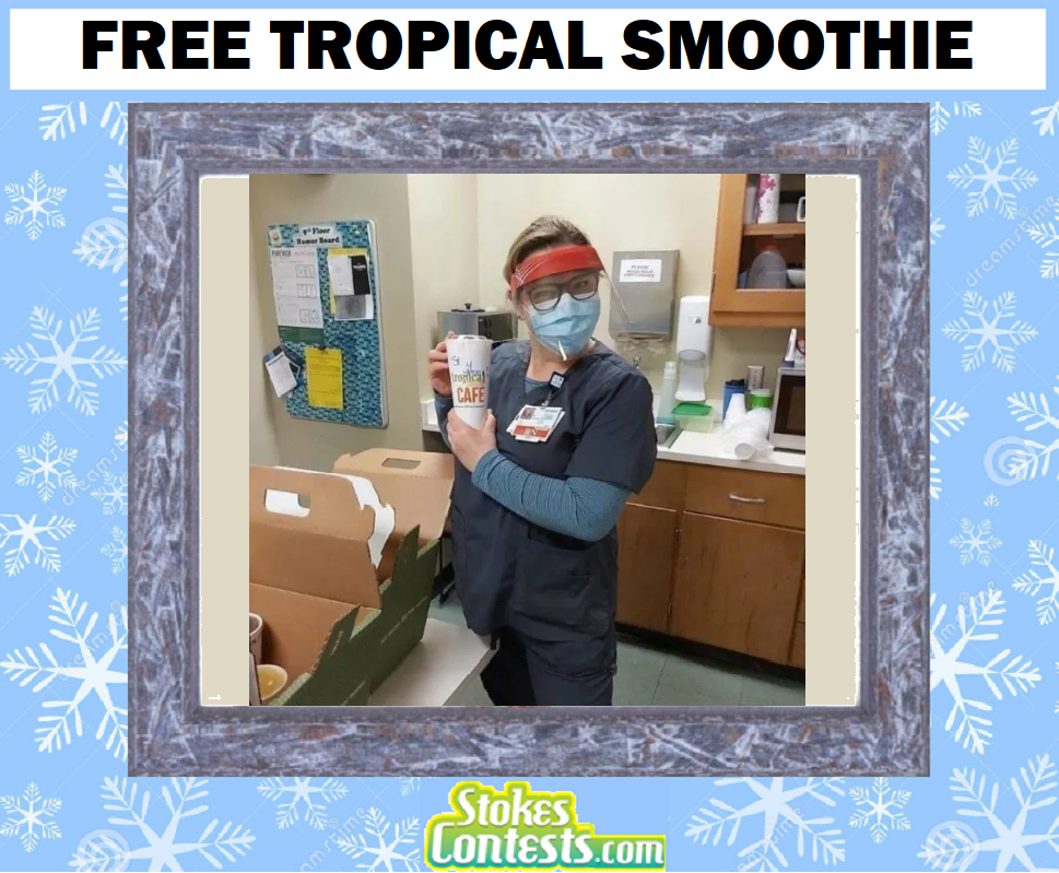 Image FREE Tropical Smoothie for Healthcare Workers