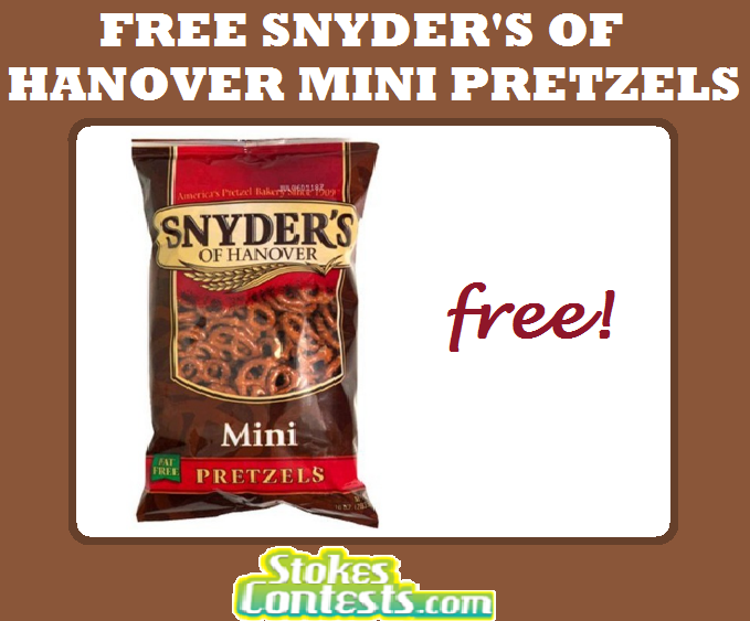 Image FREE Snyder’s of Hanover Mini Pretzels