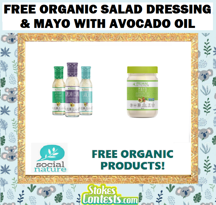 Image FREE Organic Salad Dressing & Mayo with Avocado Oil
