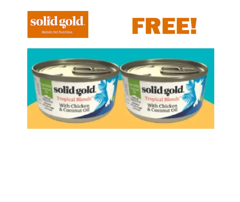 Image 2 FREE Cans Of Solid Gold Cat Wet Food