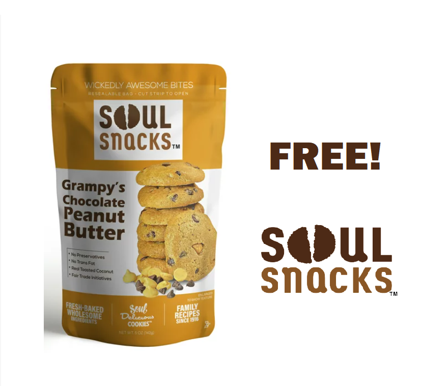 Image FREE Bag Of Soul Snacks Cookies