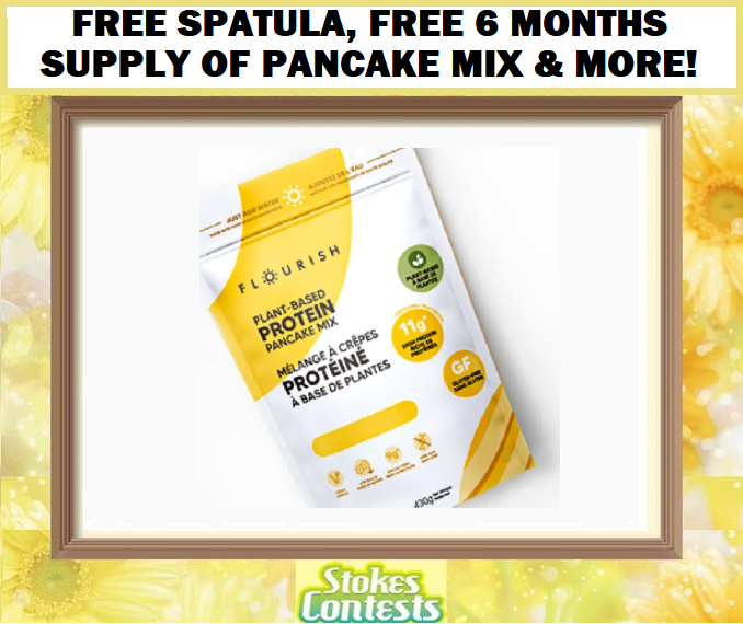 Image FREE Spatula, FREE 6 Months Supply of Pancake Mix & MORE!