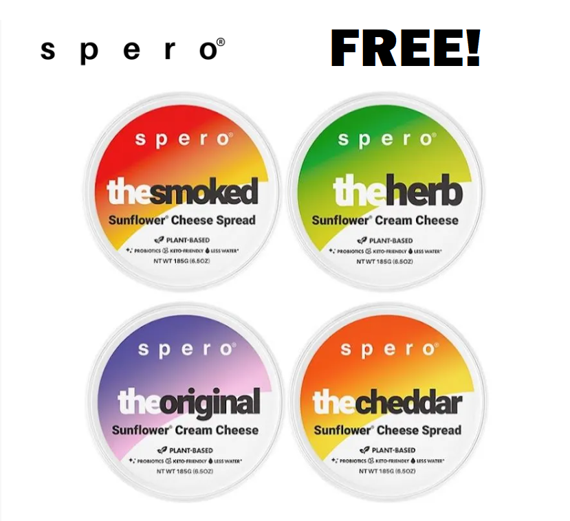 Image FREE Spero Plant-Based Cheese