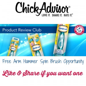 Image FREE Arm Hammer Of Spin Brush Sample Opportunity