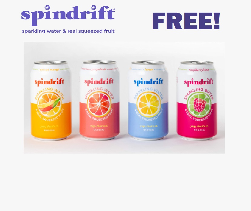 Image FREE Spindrift Sparkling Water