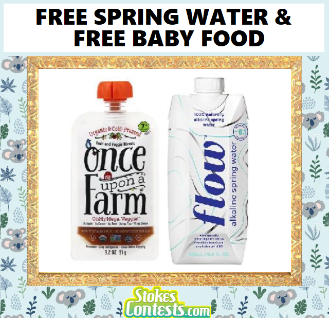 Image FREE Spring Water & FREE Baby Food