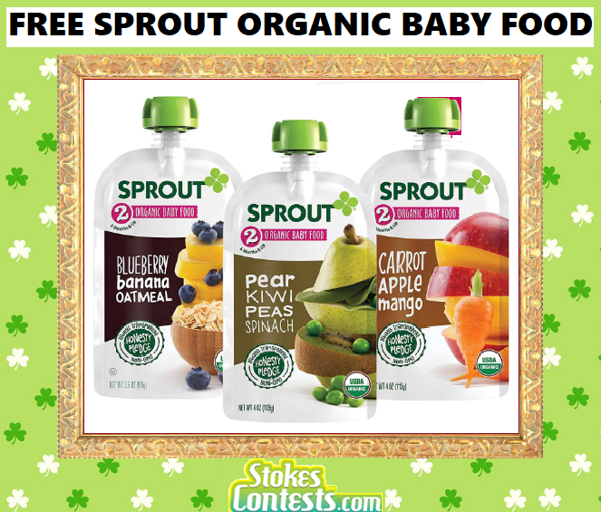 Image FREE Sprout Organic Baby Food